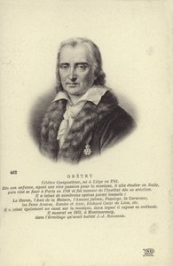 André Grétry, compositeur belge (1741-1813) - Belgian School