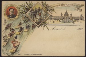 Le spectacle aquatique mondial du capitaine Boyton, souvenir de l