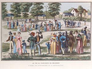 Jeu de Papegay en Belgique - Belgian School