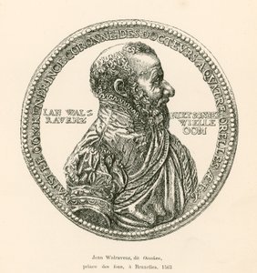 Jean Walravenz, dit Oomken, prince des fous, à Bruxelles, 1563 - Belgian School