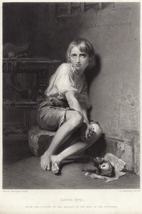 Louis XVII au Temple - Belgian School