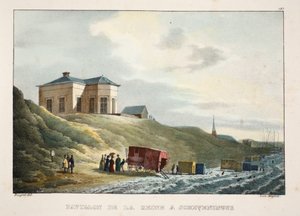Pavillon de la reine à Scheveningue, vers 1895 - Belgian School