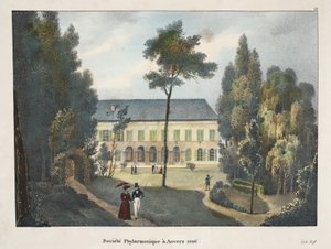 Société Philharmonique à Anvers 1826 - Belgian School