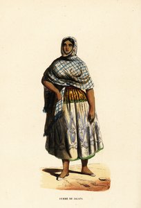 Femme de la ville de Xalapa, Veracruz, Mexique - Belgian School