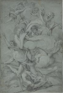 Dieu maudissant Caïn après le meurtre d