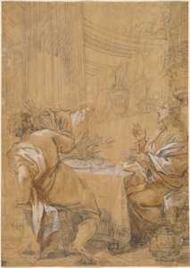 Le Souper à Emmaüs - Benedetto Luti