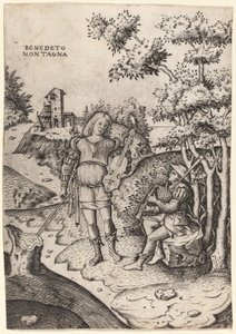 Apollon et Marsyas - Benedetto Montagna