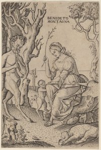 Famille de satyres - Benedetto Montagna
