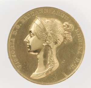 Médaille de couronnement de la reine Victoria - Benedetto Pistrucci