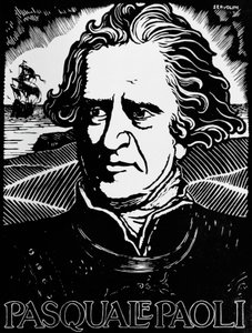 Portrait de Pasquale Paoli, homme d