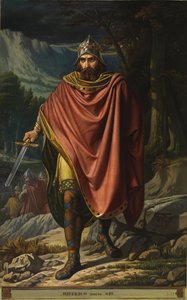 Portrait du roi wisigoth d