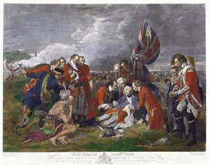 Mort du général Wolfe" d