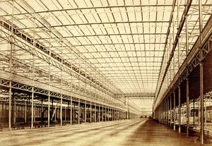 La nef au Crystal Palace, Hyde Park, mars 1852