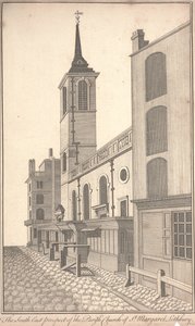 La perspective sud-est de l