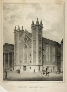 Temple Maçonnique, Boston - Benjamin F. Nutting