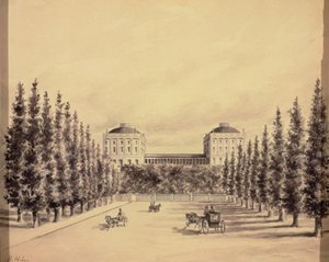 Capitole des États-Unis depuis Pennsylvania Avenue, c.1814 - Benjamin Henry Latrobe