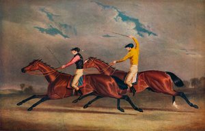 Matilda battant Mameluke, St. Leger, 1827