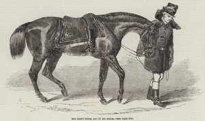 Le cheval du duc, conduit par son palefrenier - Benjamin Herring