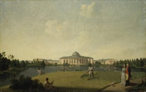 Vue du palais de Tauride depuis le jardin, avant 1797 - Benjamin Paterssen