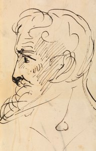 Étude de portrait, profil d