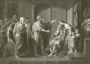Bannissement de Cléombrote - Benjamin West