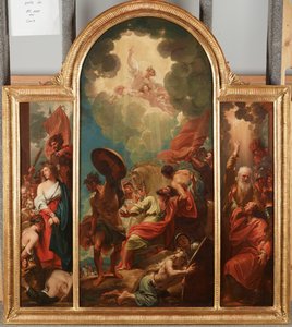 La conversion de Saint Paul, vers 1786 - Benjamin West