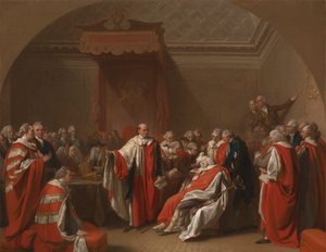 La mort de Chatham - Benjamin West