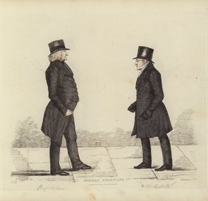 Édimbourgeois éminents, alias Athéniens modernes, John Wilson, Esq, Professeur de philosophie morale, George Joseph Bell, Esq, Professeur de droit écossais - Benjamin William Crombie