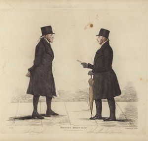 Éminents Édimbourgeois, alias Athéniens Modernes, Robert Forsyth, Esq, Avocat, John Shank More, Esq, LLD, Avocat - Benjamin William Crombie