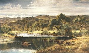 Un après-midi lumineux, nord du Pays de Galles - Benjamin Williams Leader