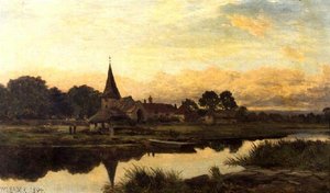 Amberley sur la rivière Arun