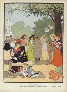Printemps, illustration pour Le Rire