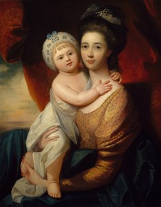 Lady Sondes avec son fils infant, vers 1793-94