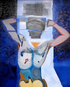 Homme libre, 2006 (huile et acrylique sur toile)