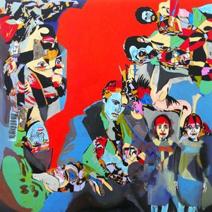 Marlon, Steve, Diane et les autres, 2017 (huile et acrylique sur toile) - Benoit Erwann Boucherot