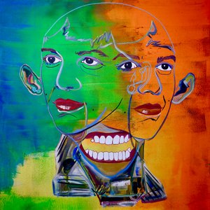 Mythe 12, 2021 (huile et acrylique sur toile) - Benoit Erwann Boucherot