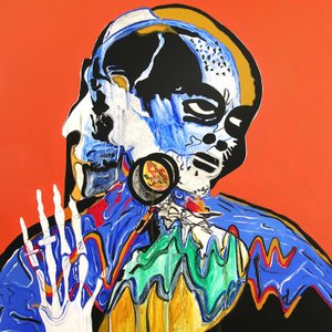 Surportrait : Danse macabre, Pickenheim, 2005 (oil on canvas)