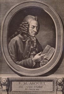 Voltaire, écrivain et philosophe français, 18ème siècle 1894 - Benoit Louis Henriquez