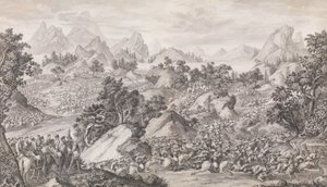La bataille de Qos-qulaq, 1774 - Benoit Louis Prevost