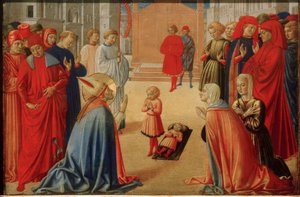 Saint Zénobe ressuscitant un garçon mort - Benozzo Gozzoli
