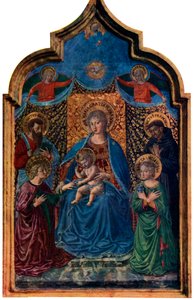 Mariage Mystique de Sainte Catherine, 1466 1930