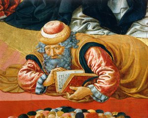 Philosophe arabe Averroès (détail) - Benozzo di Lese di Sandro Gozzoli