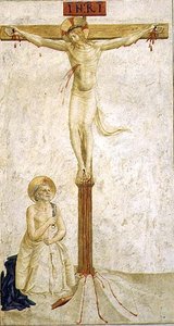 Crucifixion avec Saint Dominique - Benozzo di Lese di Sandro Gozzoli