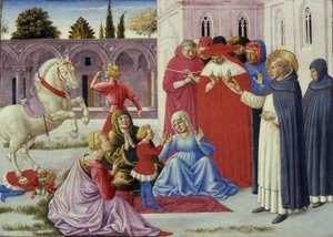 Saint Dominique ressuscite Napoléon Orsini