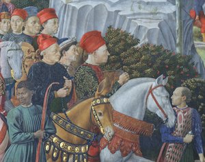 Le Voyage des Mages - Benozzo di Lese di Sandro Gozzoli