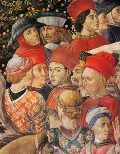 La cavalcade des Mages - Benozzo di Lese di Sandro Gozzoli