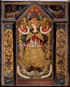 Vierge des anges - Benozzo di Lese di Sandro Gozzoli