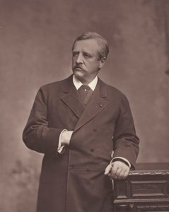 A. E. Nordenskiold géologue et minéralogiste suédois, né en Finlande, 1832-1901, vers 1880 - Benque