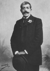 Jean Lorrain, vers 1893 - Benque