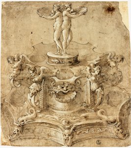 Salière de forme hexagonale - Benvenuto Cellini